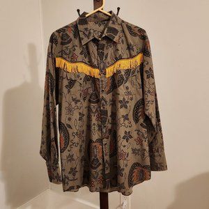 Rockabilly Embellished Western Shirt